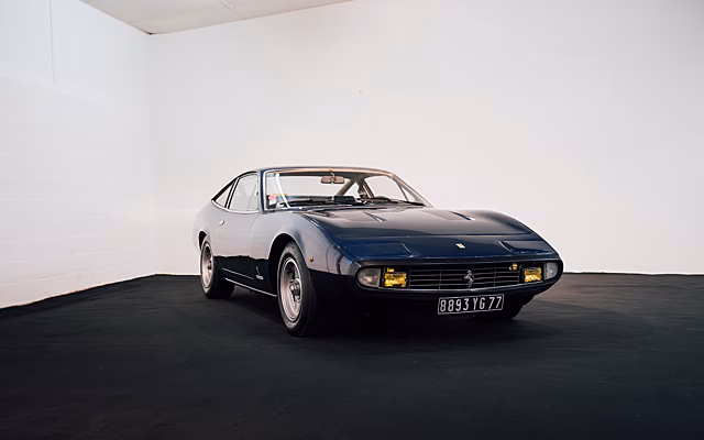 Невосстановленный и редкий Ferrari 365 GTC/4 1972 года от Pininfarina продан за $227 000