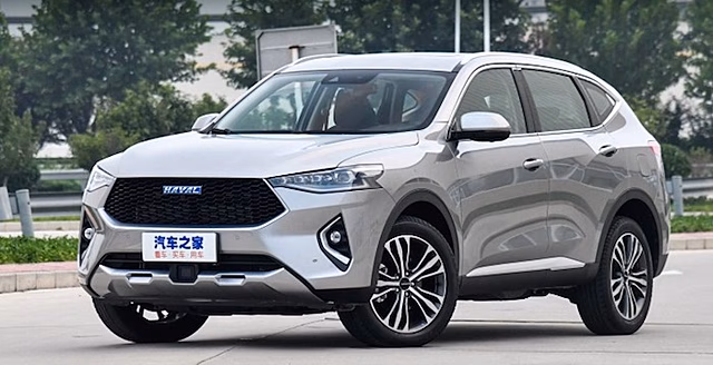 Haval показала новый кроссовер F7
