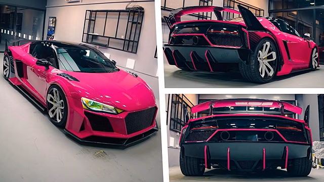 Этот Audi R8 из Малайзии довольно легко спутать с Lamborghini Huracan