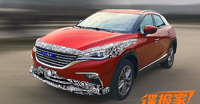 Китайская Zotye тестирует клон Mazda CX-4