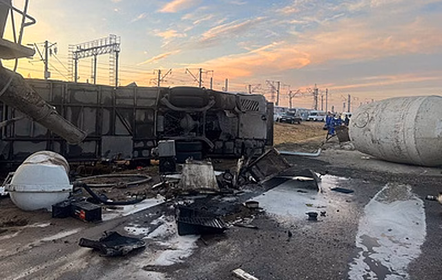 В Астраханской области в ДТП с автобусом погибли три человека