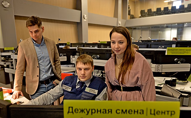 Студентам показали работу интеллектуальной транспортной системы Москвы