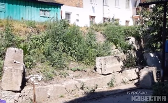 Курская область. В Рыльске год не ликвидируют последствия непогоды