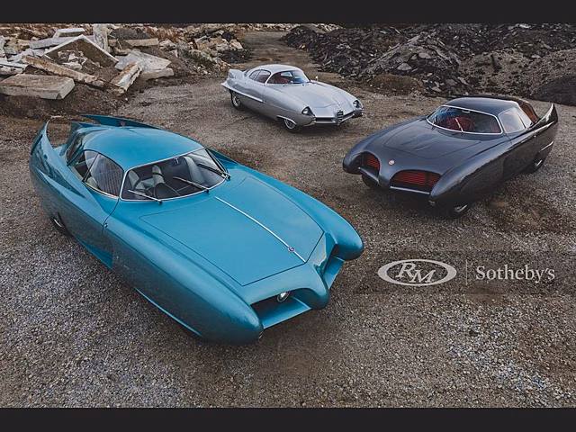 На аукционе продадут легендарные концепты Alfa Romeo B.A.T.
