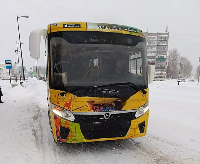 В Сарапуле автобус №91 «потерял колеса»