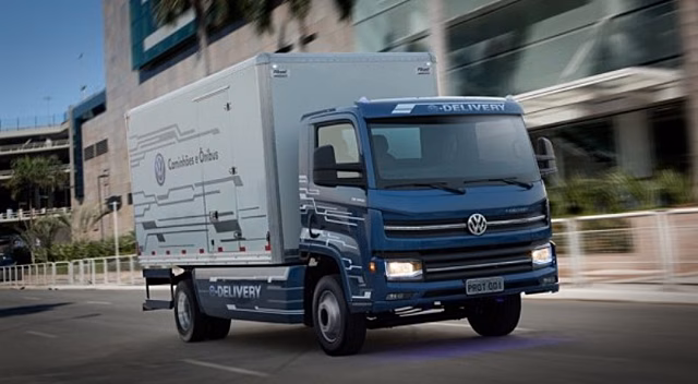 В 2020 году выйдет электрический грузовик Volkswagen E-Delivery
