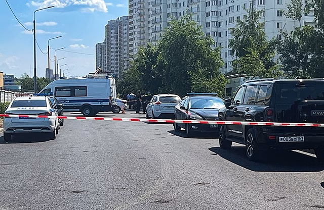 В Балашихе взорван автомобиль, водитель погиб