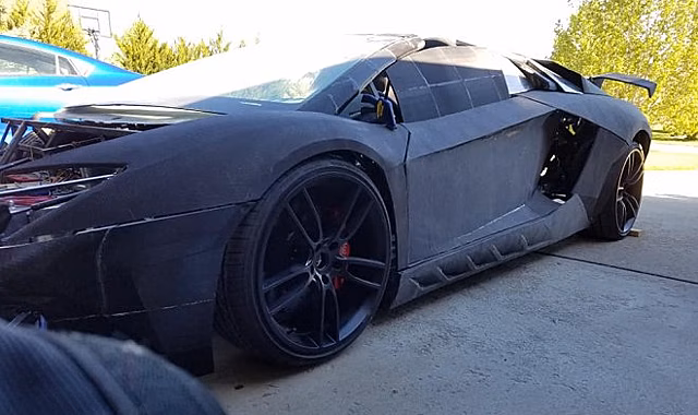 Физик напечатал на 3D-принтере полноразмерный Lamborghini Aventador