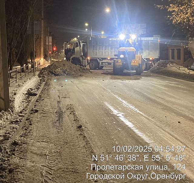 Сергей Салмин поручил усилить противогололедную обработку пешеходных зон в Оренбурге