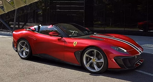 Ferrari представила уникальный переднемоторный родстер с V12