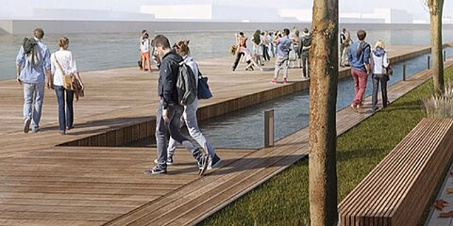 В Москве реконструируют Симоновскую набережную