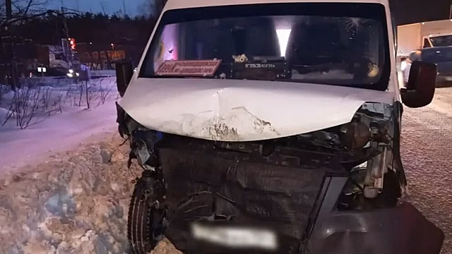 Появилось видео с места ДТП с семью пострадавшими в Подмосковье