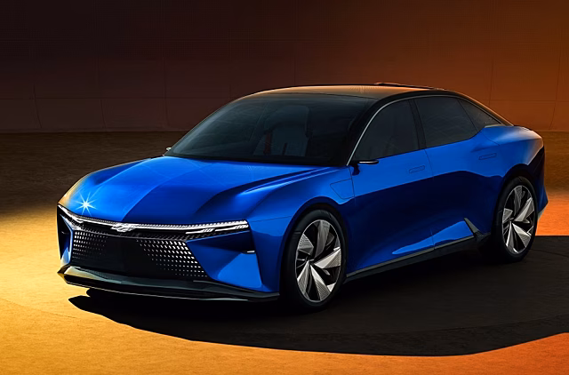 Концепт Chevrolet FNR-XE анонсирует будущий электрический седан бренда