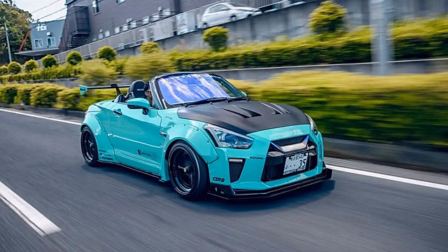 Daihatsu Copen превратили в агрессивный спорткар