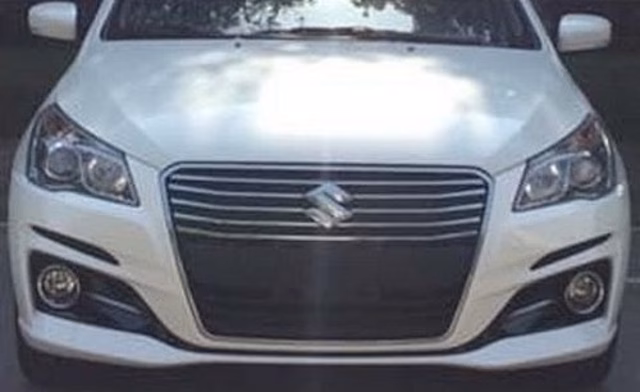 Опубликованы фото обновленного седана Suzuki