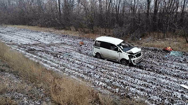 На трассе под Балаковом «Тойота» опрокинулась в кювет. В больнице оказалась молодая пассажирка