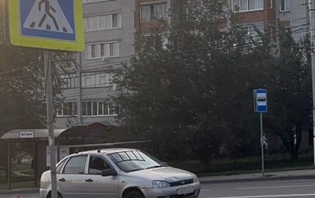 В Курске 10-летняя девочка пострадала в ДТП на улице Кавказской