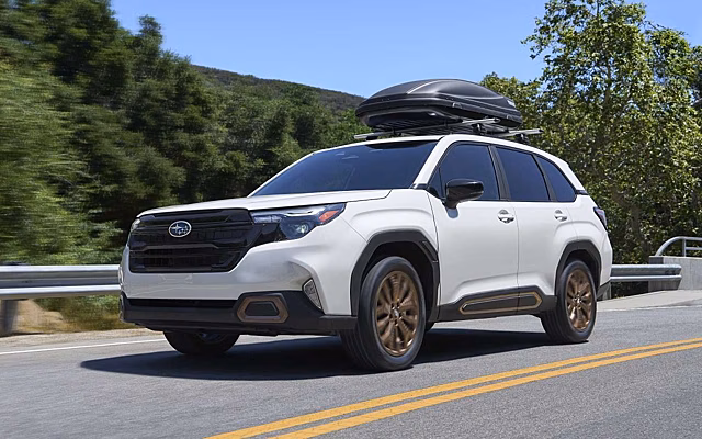 Гибридный Subaru Forester нового поколения пойдет в производство в 2025