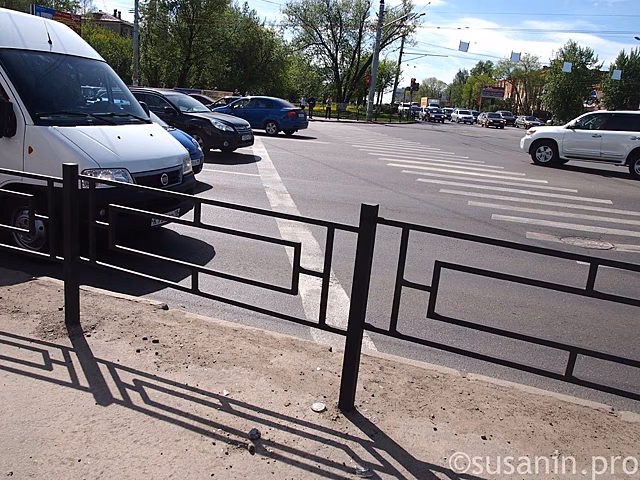 В Ижевске избавятся от «ненужных» дорожных ограждений