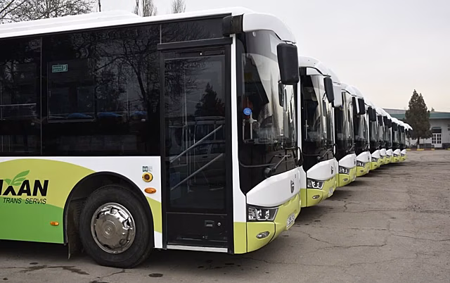 Китайская компания Yutong отправила в Узбекистан 800 новых автобусов