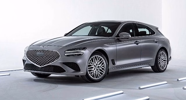 Новый Genesis G70 Shooting Brake дебютирует в Европе