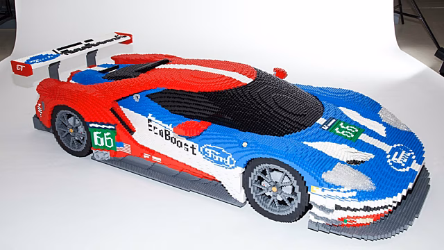 Ford построил суперкар из Lego в честь возвращения в «Ле-Ман»