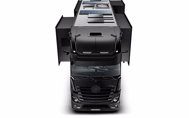 Brabus создал невероятный грузовик-дом на базе Mercedes-Benz