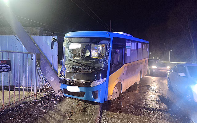 Пять человек пострадали в ДТП с маршруткой в Рязани