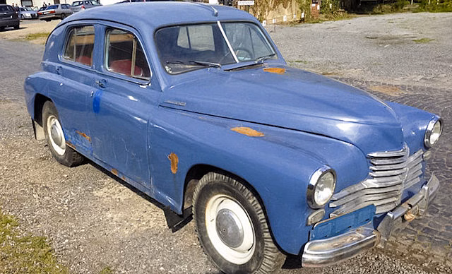 В Германии продают раритетный ГАЗ-М-20 «Победа» 1948 года выпуска