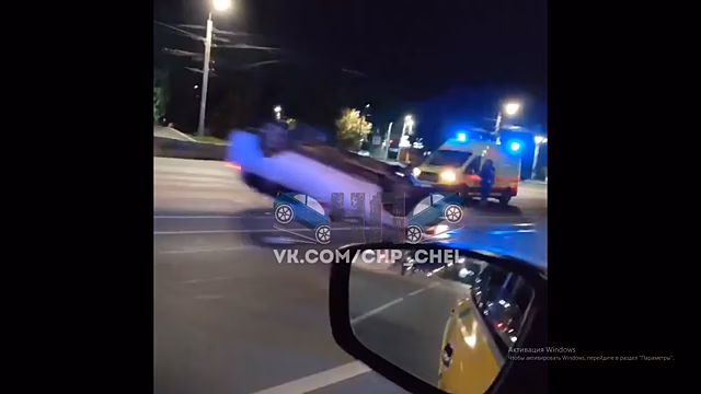 В Челябинске, уходя от ночной погони полицейских, насмерть разбился 35-летний водитель «Лады»