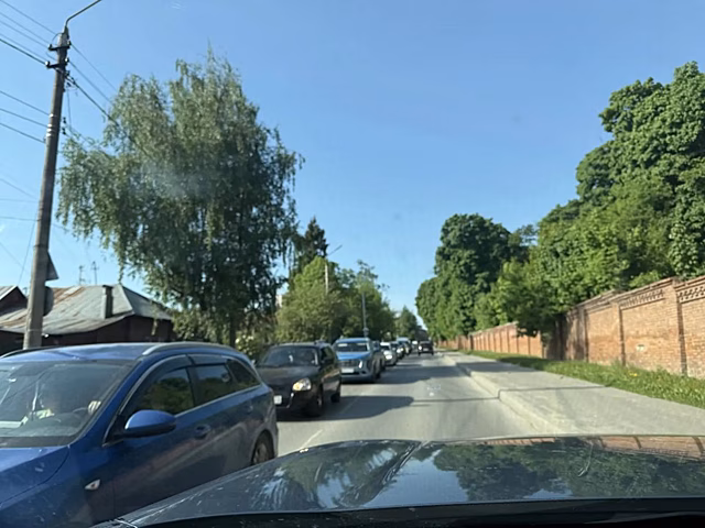 Пожар на Пирогова в Туле вызвал пробки