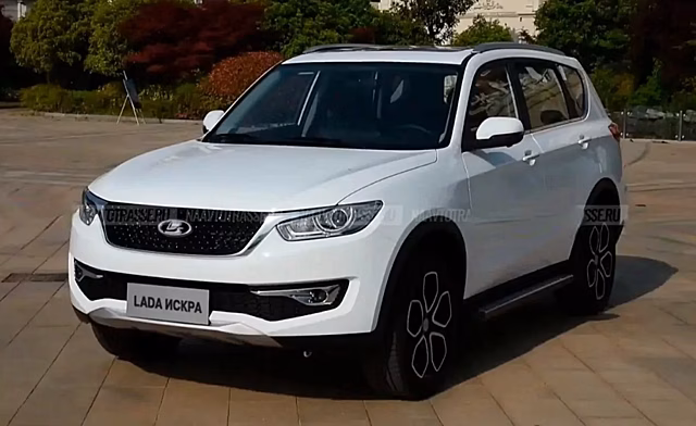 Кроссовер Лада Искра на базе Chery показали в Сети