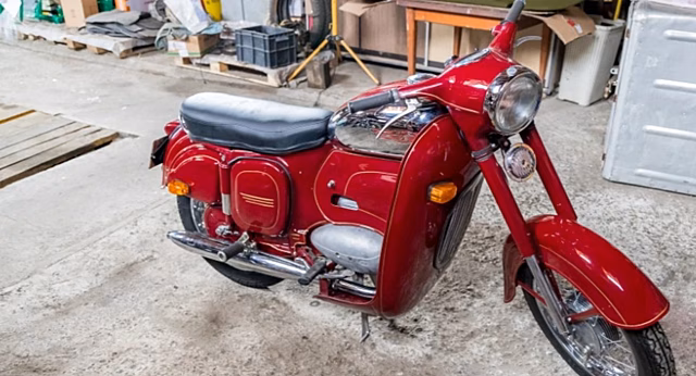Легендарная JAWA-559 “Старушка”