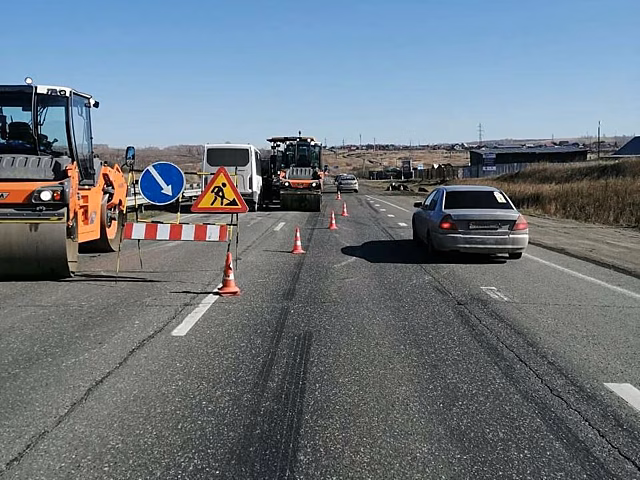 В Красноярском крае начался ремонт Енисейского тракта