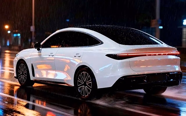 Chery выведет на рынок крупный флагманский седан с богатым оснащением