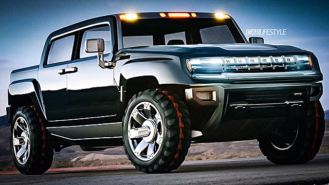 Появились изображения нового Hummer