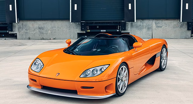 Первый экземпляр Koenigsegg CCR 2004 года выпуска выставлен на торги