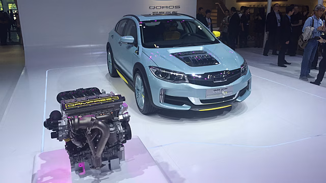 Koenigsegg и Qoros построили машину с мотором без распредвала
