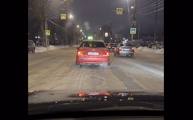 Водители пожаловались на неубранную дорогу на Касимовском шоссе в Рязани