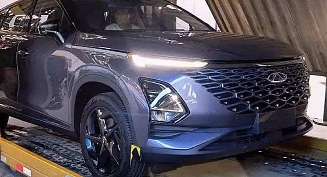 Фотографии нового кроссовера Chery X-C попали в сеть за день до премьеры