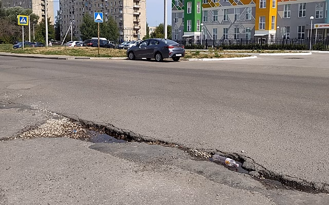 Рязанка попросила о «хоть каком-нибудь» ремонте дорог в Недостоеве