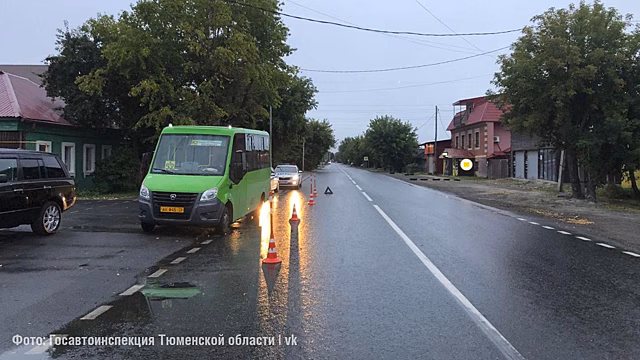 «Газель» насмерть сбила пешехода в Тюмени