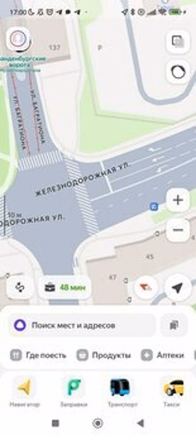 Для водителей Калининграда создали карту нового поколения с разметкой и парковками
