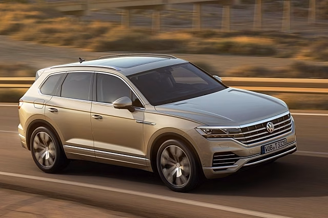VW Touareg 3 поколения: без понижайки!