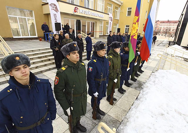 В Армавире после ремонта открылся первый в Краснодарском крае Дом Юнармии