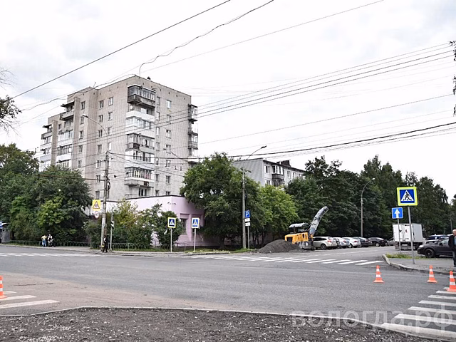 Перекресток Горького – Добролюбова в Вологде стал полностью регулируемым