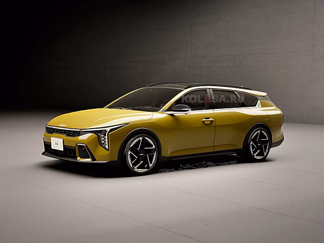 Как будет выглядеть новый универсал Kia K4