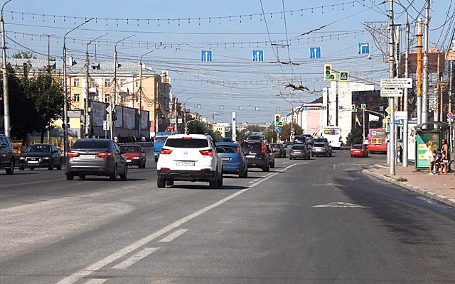 В Рязани назвали способ избежать пробок из-за выделенных полос на Первомайском проспекте