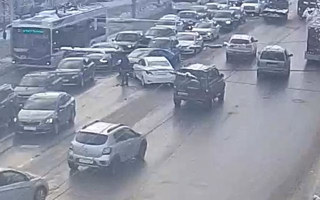 В аварии в центре Рязани пострадали два ребёнка