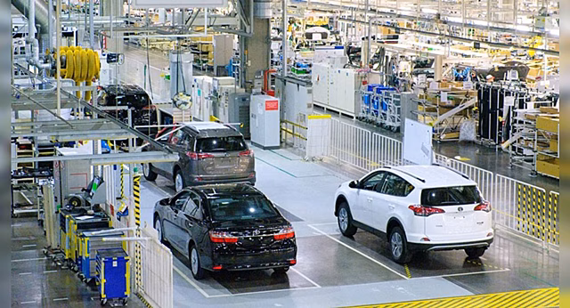 На заводе Toyota к работе приступили роботы